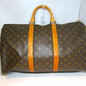 Louis Vuitton Monogram Keepall 50  Bag